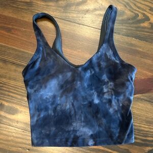 Lululemon align tank. Black tie dye. Size 2